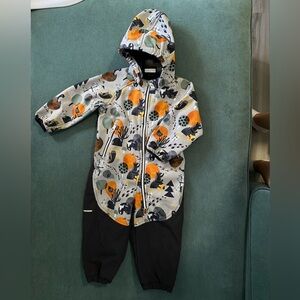 Softshell Water-Repellent Outdoor Jumpsuit